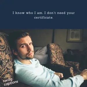 Attitude Status For Boys