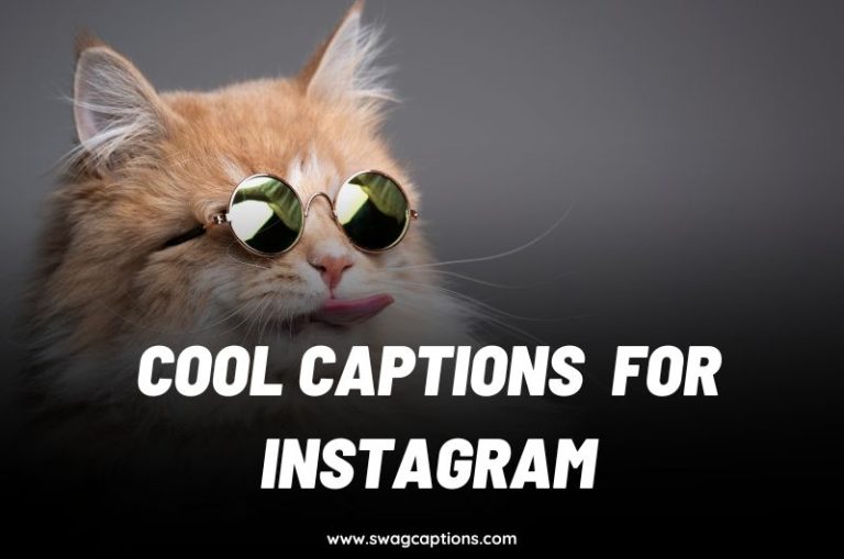 cool captions for Instagram