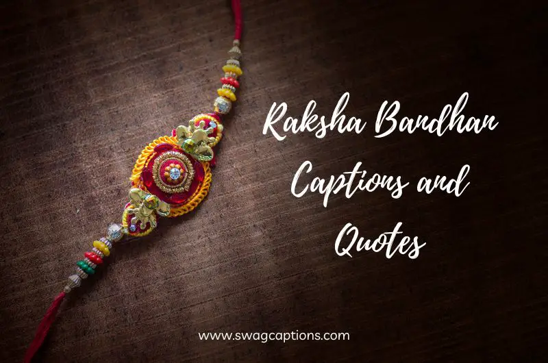 Raksha bandhan captions and quotes