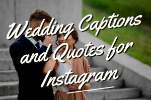175+ Best Wedding Captions And Quotes For Instagram In 2024