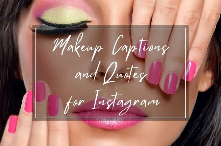 Makeup Captions and Quotes for Instagram