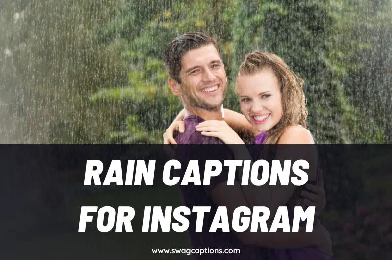 Rain Captions and Quotes for Instagram