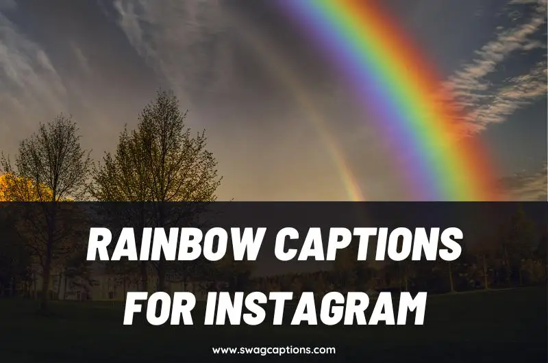 Rainbow Captions and Quotes for Instagram