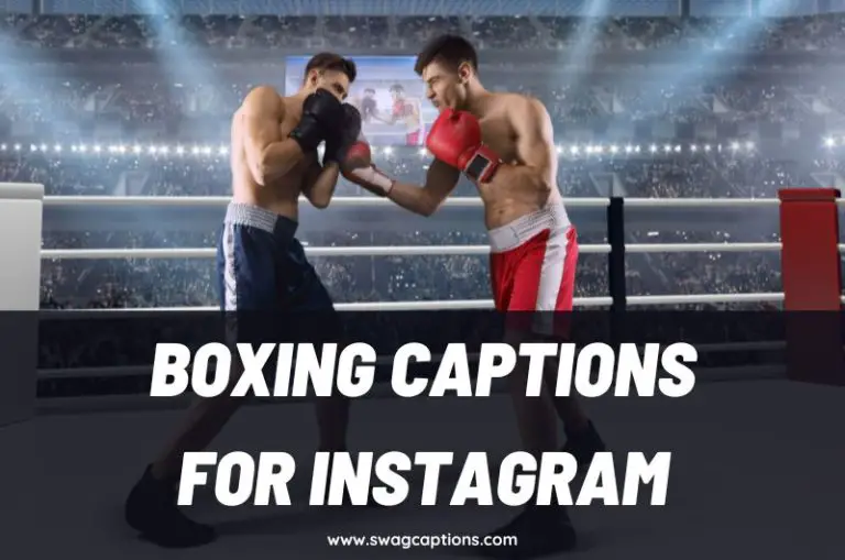 Boxing Captions and Quotes for Instagram