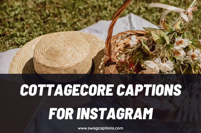 Cottagecore Captions and Quotes for Instagram