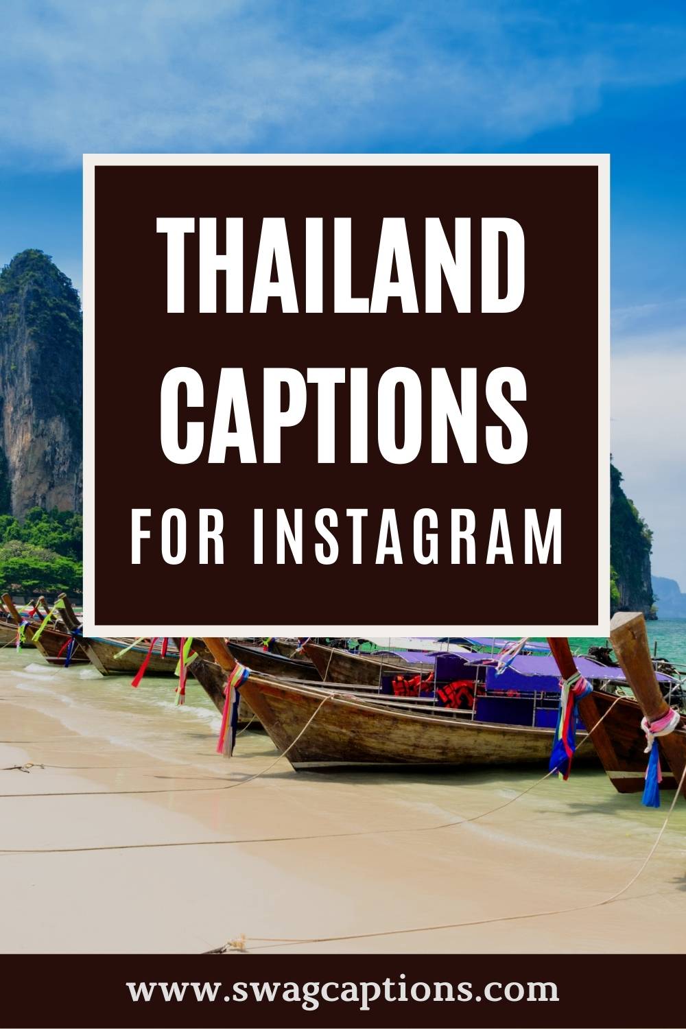 Thailand Captions For Instagram