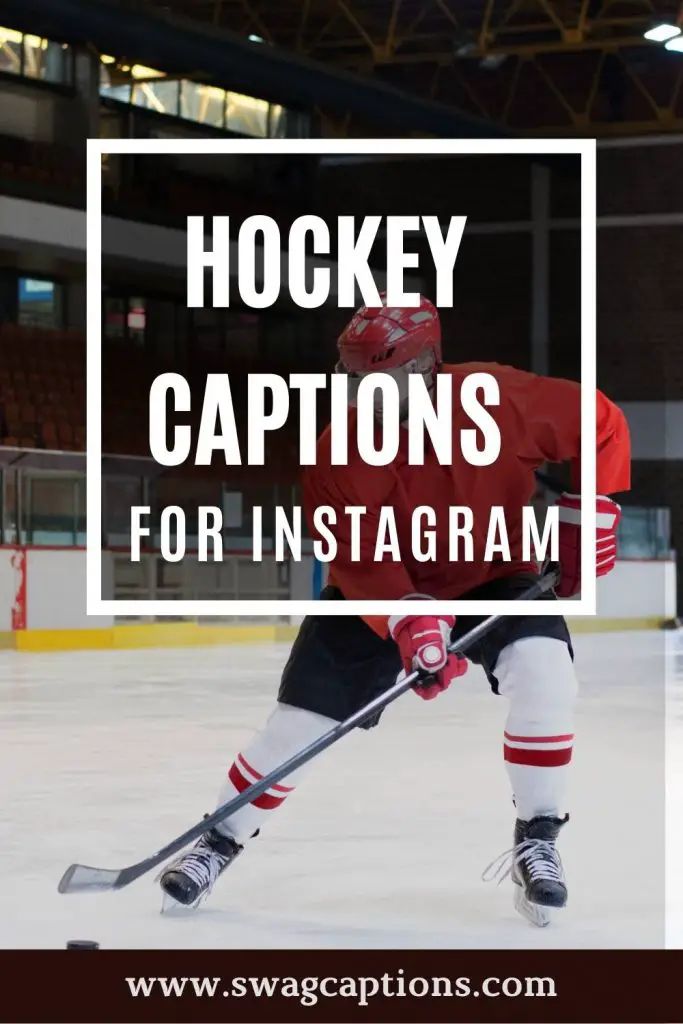 hockey captions for instagram
