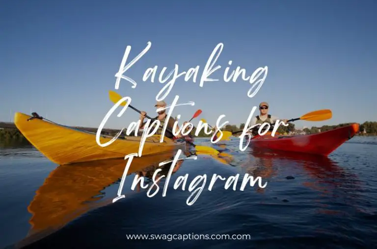 Kayaking Captions and Quotes for Instagram