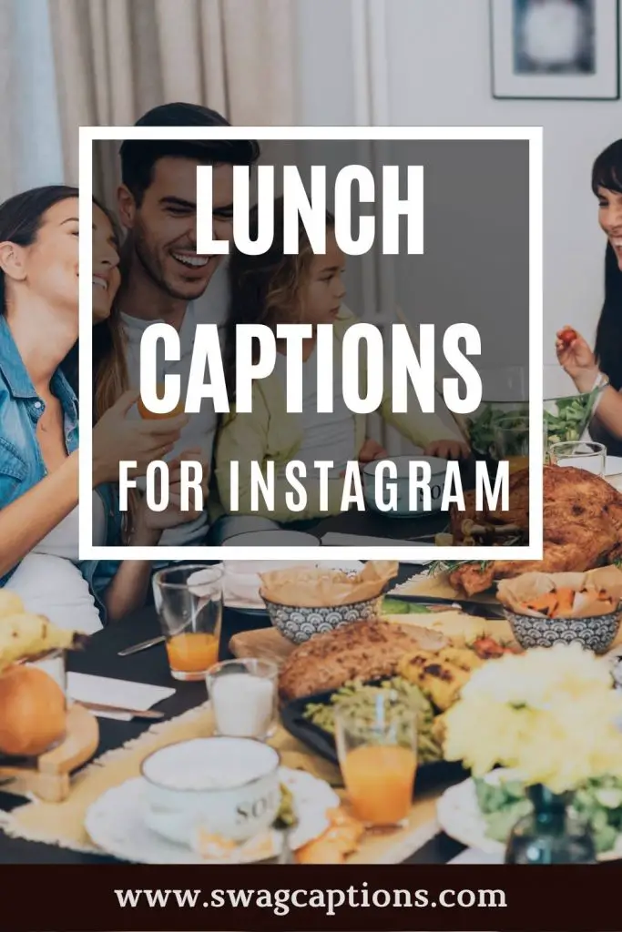 lunch captions for instagram