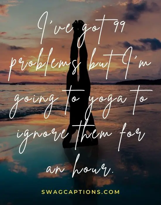 yoga captions and quotes for instagram
