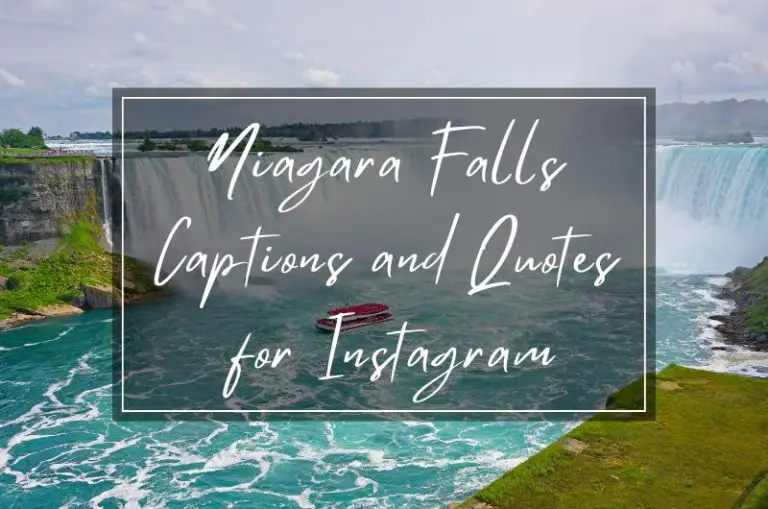 Niagara Falls Captions and Quotes for Instagram