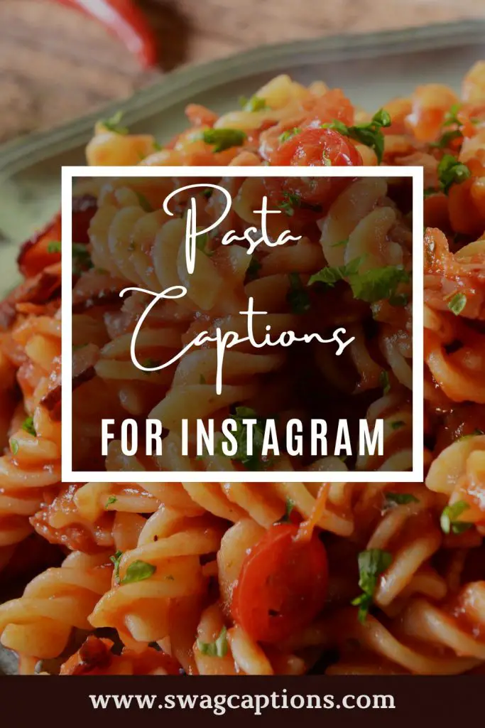Pasta Captions for Instagram