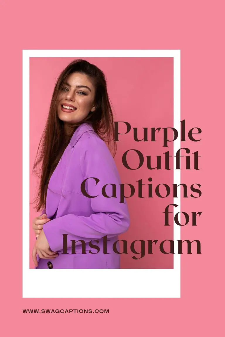 Best Purple Dress Captions And Quotes For Instagram In 2024