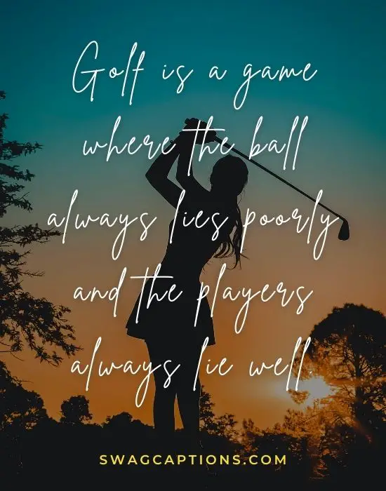 Short Golf Captions and Quotes for Instagram