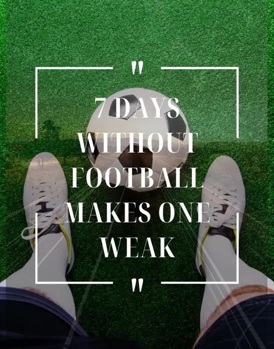football captions and quotes for Instagram