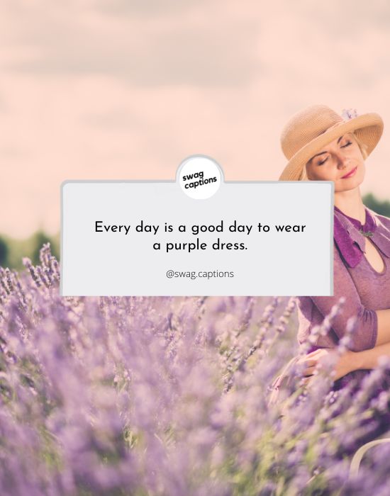 purple dress quotes