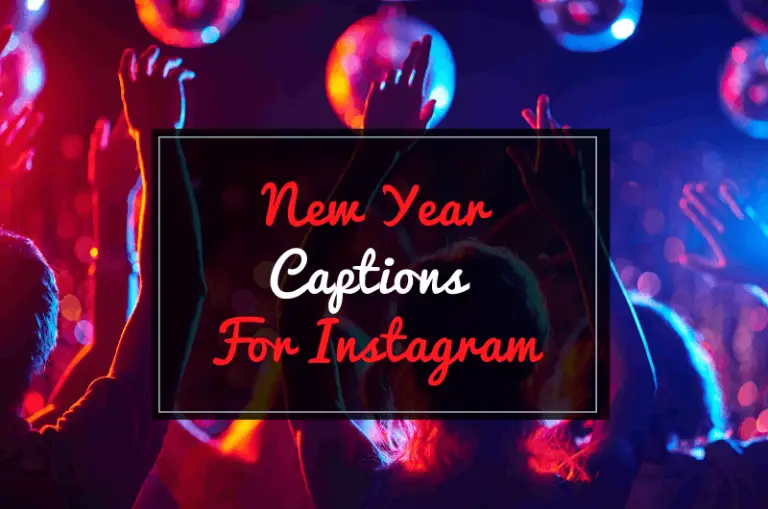 New Year Captions for Instagram