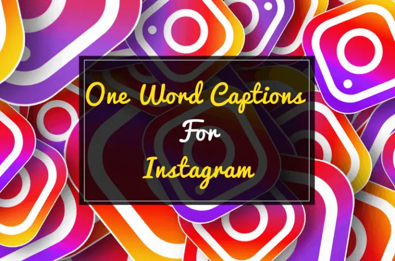 One Word Captions for Instagram