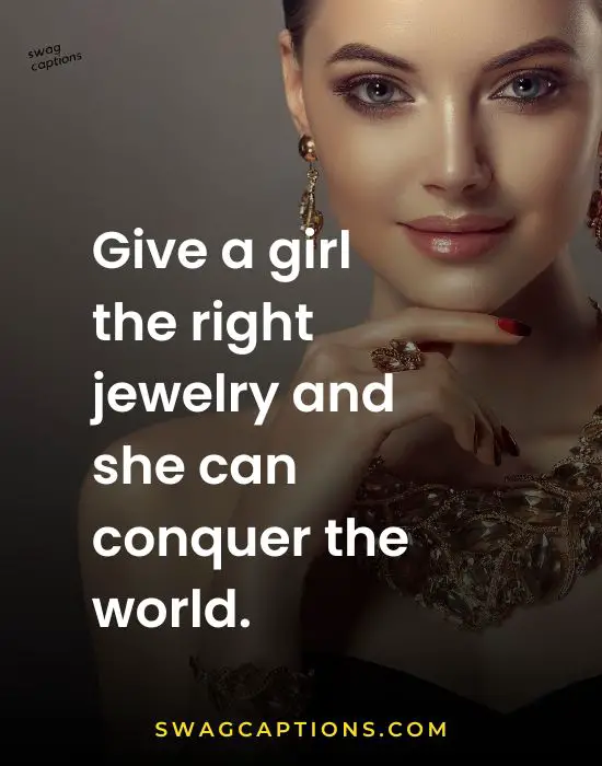 Jewellery quotes and captions for Instagram