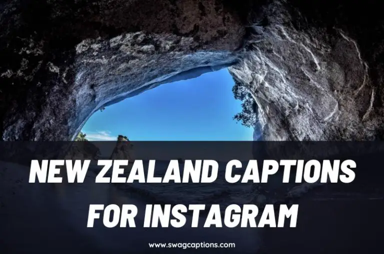 New Zealand Captions And Quotes For Instagram