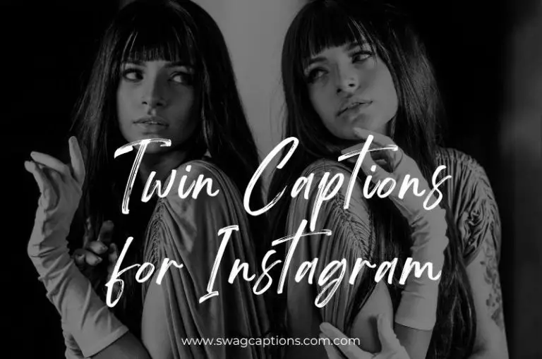 Twin Captions and Quotes For Instagram