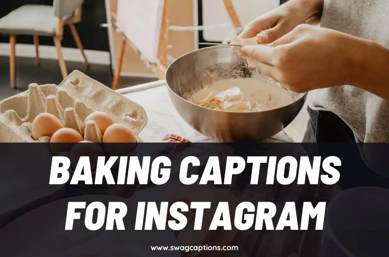 Baking Captions and Quotes for Instagram