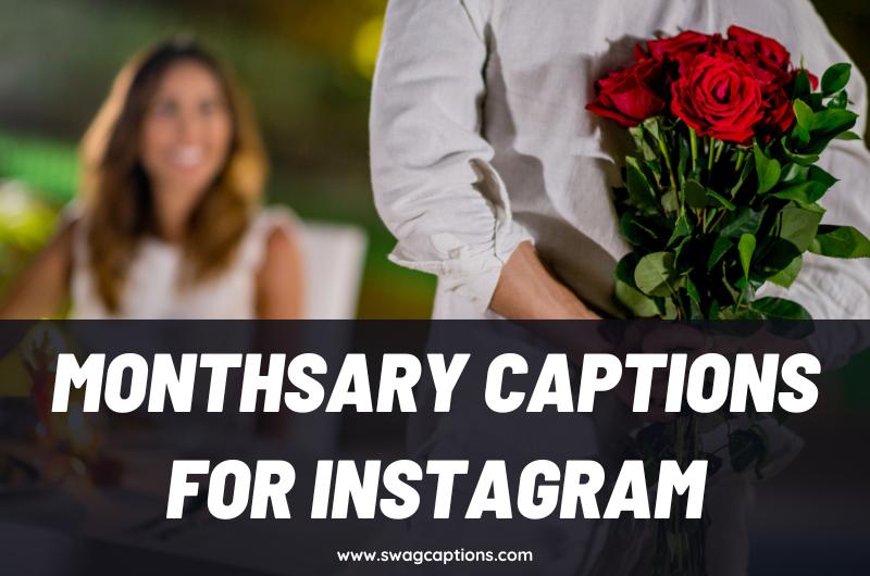 Monthsary Captions and Quotes for Instagram