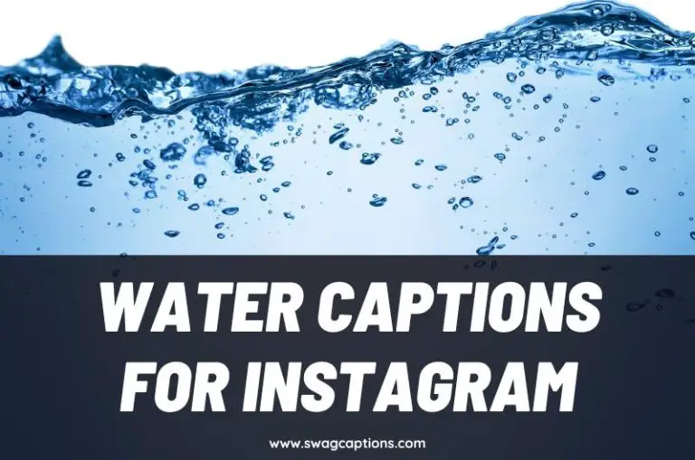 Water Captions and Quotes for Instagram