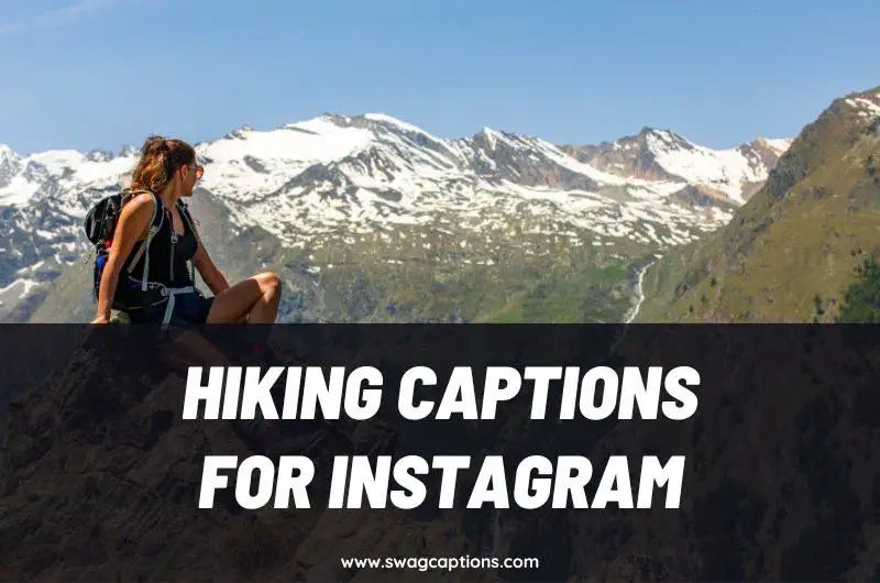 hiking captions for Instagram