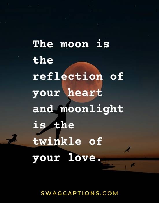 moon quotes and captions for Instagram