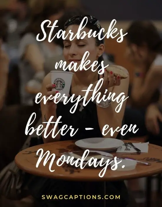 starbucks quotes and captions for Instagram