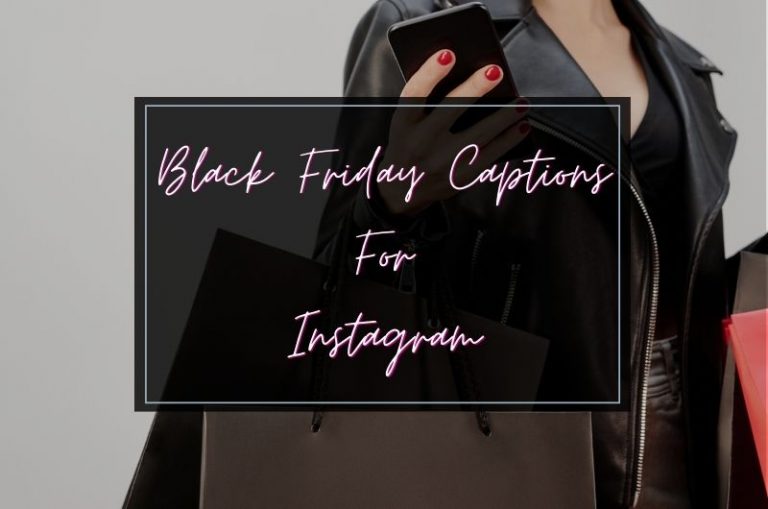 Black Friday Captions And Quotes For Instagram