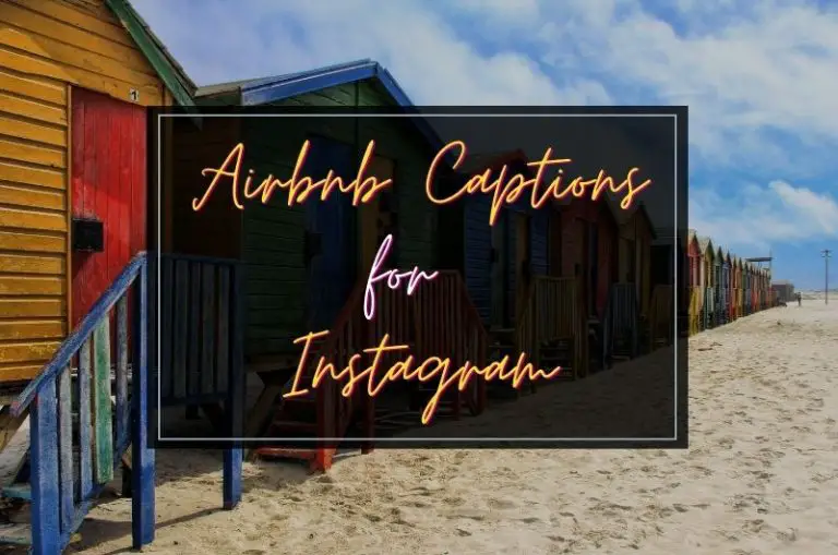 Airbnb Captions and Quotes for Instagram