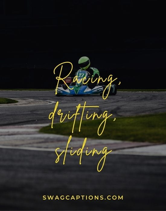 Racing, drifting, sliding