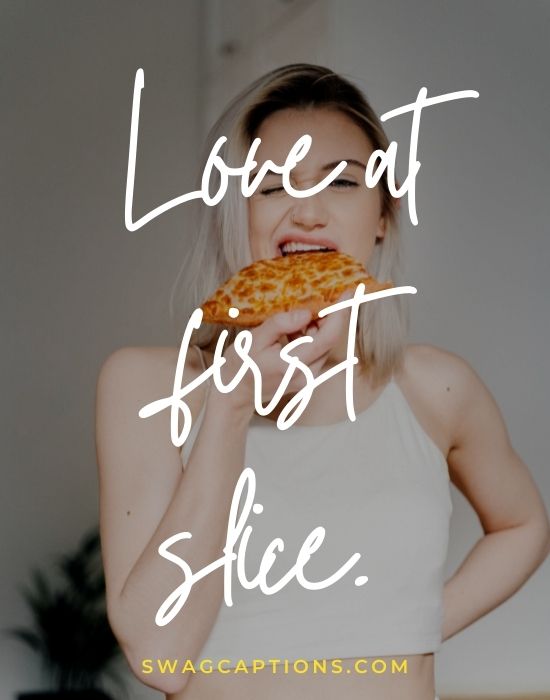 pizza quotes and captions for Instagram
