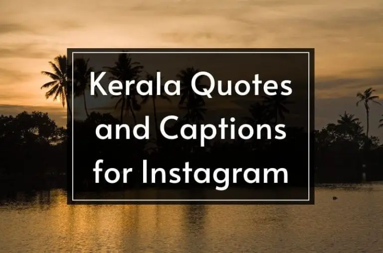 Kerala Quotes and Captions for Instagram