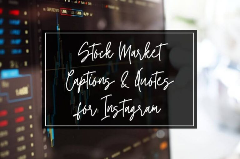 Stock Market Captions and Quotes for Instagram