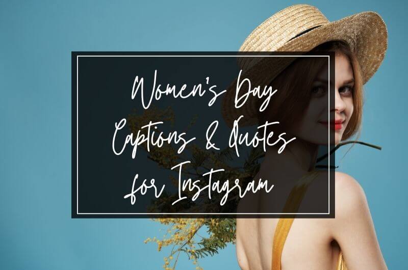womens day captions and quotes for Instagram
