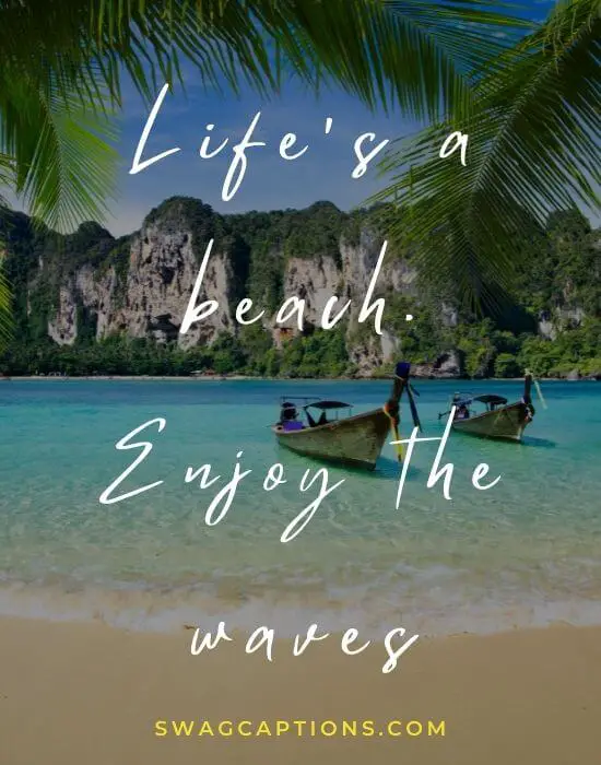 Tropical Captions and Quotes for Instagram