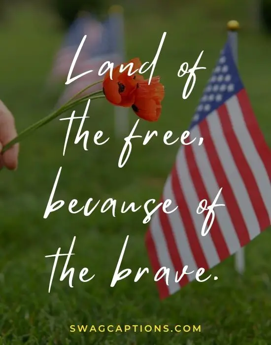 memorial day quotes and captions for Instagram