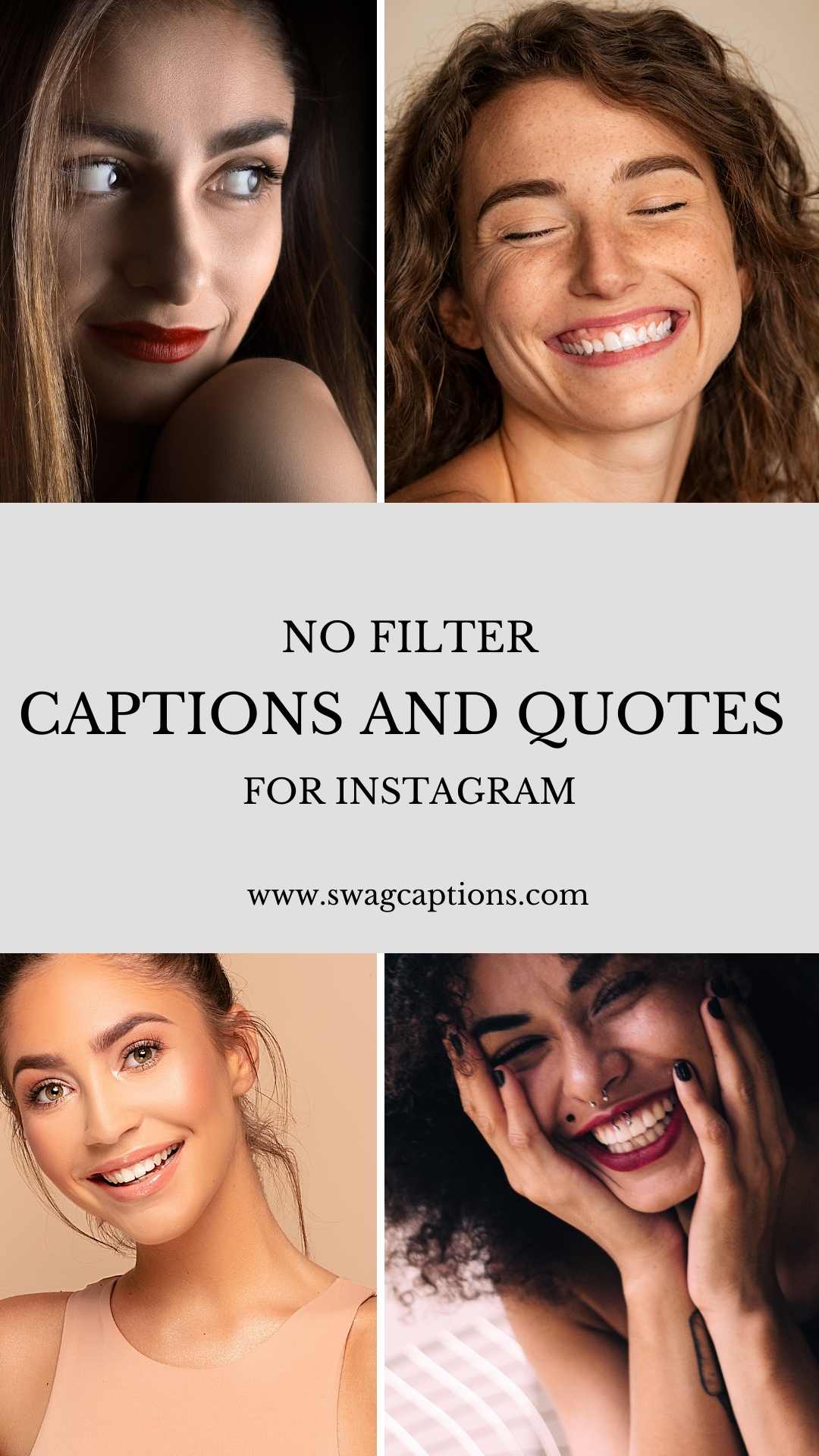 no filter captions and quotes for Instagram