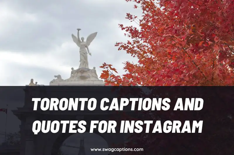 toronto captions and quotes for Instagram