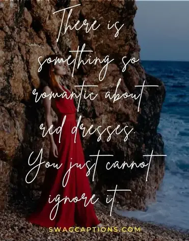 Red Captions For Instagram Best Red Dress Quotes And Captions For Instagram In 2022