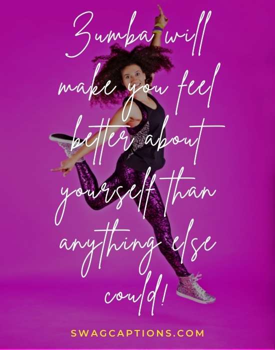 zumba quotes and captions for Instagram