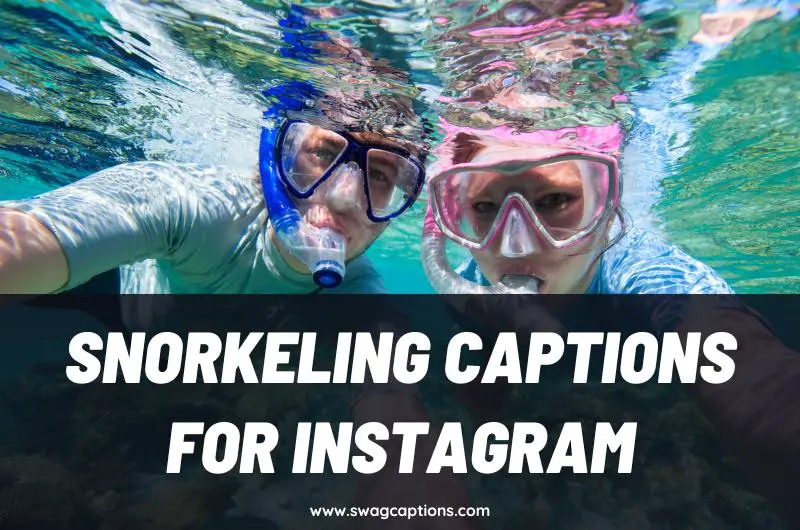 Snorkeling Captions and Quotes for Instagram