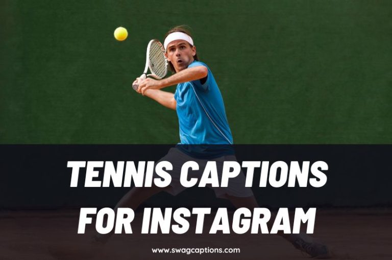 Tennis Captions and Quotes for Instagram