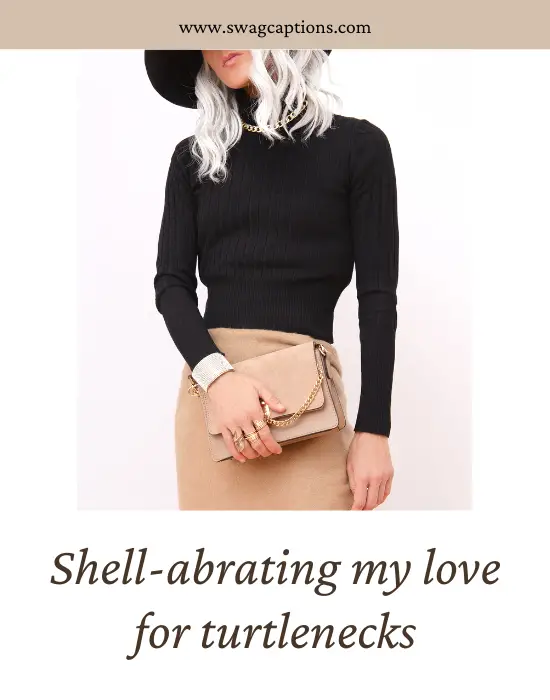Shell-abrating my love for turtlenecks