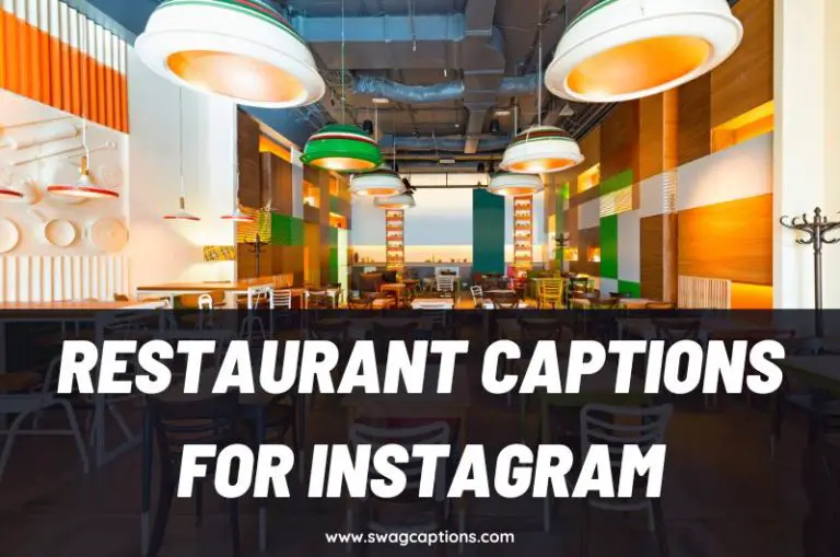 Restaurant Captions And Quotes For Instagram