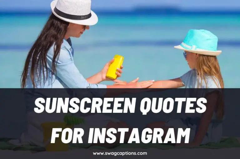 Sunscreen Quotes And Captions For Instagram