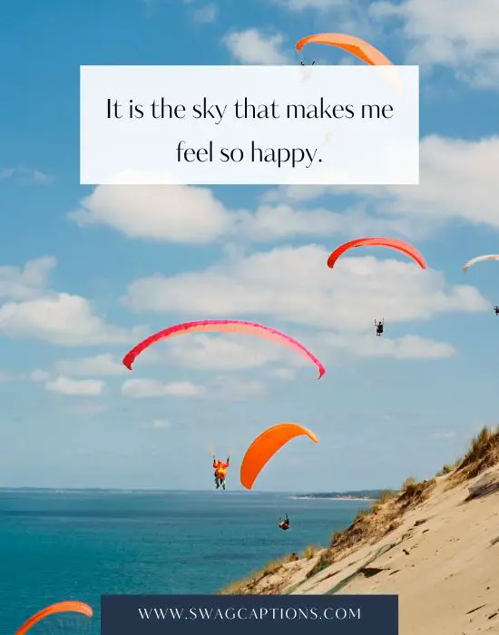 Paragliding Captions And Quotes For Instagram
